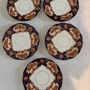 5 - Royal Albert Heirloom 6 1/4" Bread and Butter Plates